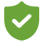 icon illustration of a shield